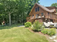 Great cabin on a tidal river, just minutes from Acadia National Park. - Alphydda