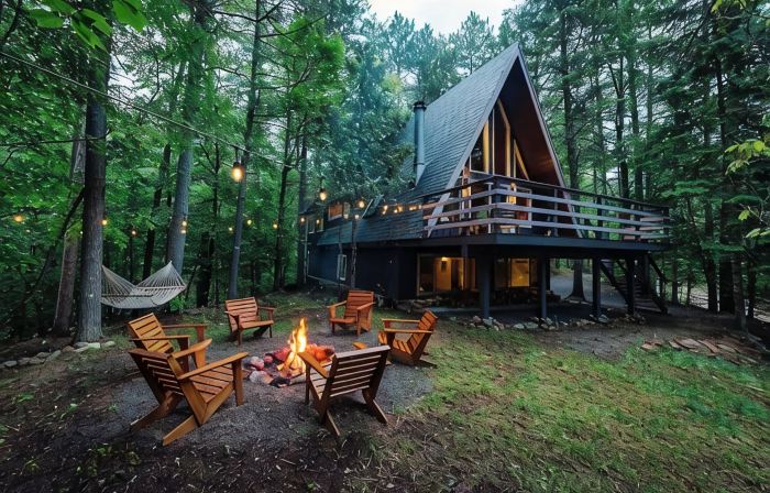 A-frame w/ sauna near Whiteface & Lake Placid, NY