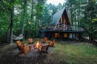 A-frame w/ sauna near Whiteface & Lake Placid, NY - 4-Star