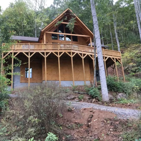 Lovely Log Cabin-15 Min to Asheville! 20 Min to Biltmore! Local breweries abound