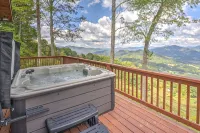 Unbelievable Views, Hot Tub, Fire Pit, Fire Table, Indoor Fireplace - シャレー