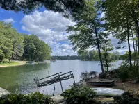 Private Hot Tub & Panoramic Lake Views, Side X Side Trails, Pet Friendly! - Feriehus