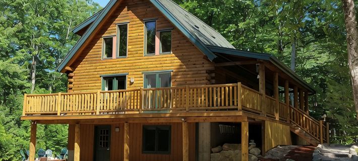 Beautiful Log Home in Suissevale on Lake Winnipesaukee with Beach Access Ξενοδοχεία στην πόλη Carroll County