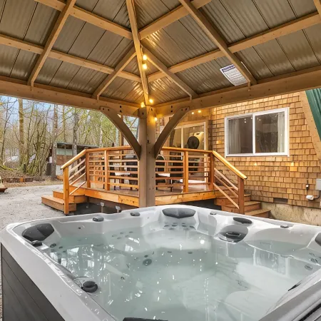 Wild Dog Cabin located on Highway 2 - Only 25 min to Steven's Pass!