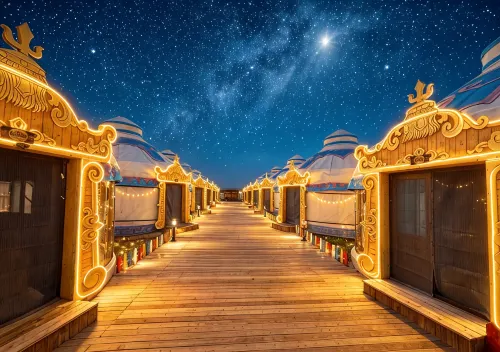 Ergun Mengheju · Wild Xiangshanli Yurt Homestay (Heishantou Downtown) - جديد