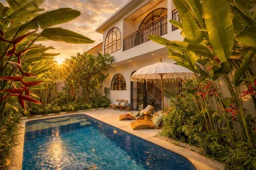 Talitha · Private Pool Villa, Central Canggu · Nusa Havens - Scenic