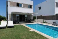VILLA S. TOME 8PERS / IND. SWIMMING POOL/ SEA VIEW-IDEAL FAMILY-A600MTRS OF BEACHES -  Holiday Villas