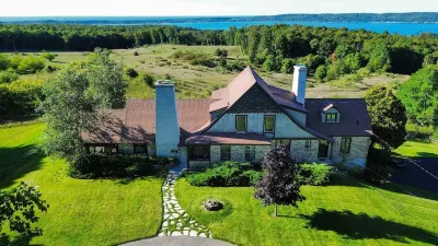 Large Historic Home with Views of Crystal Lake & Lake Michigan