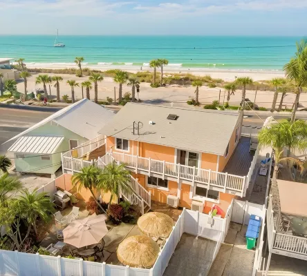 Gulf & Sunset Views!!!  1BR Apt. D is a Centrally Located, walk to all location - Beach