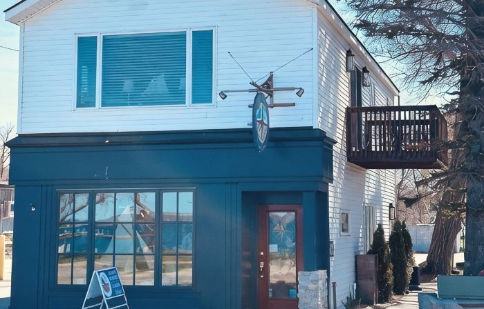 Downtown Boyne City charmer with stunning Lake Charlevoix and Boyne River views.