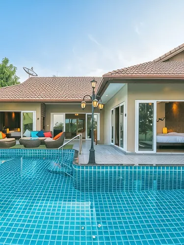 รูปภาพของ*Sunset seaview villa w/ pool & quiet privacy V272