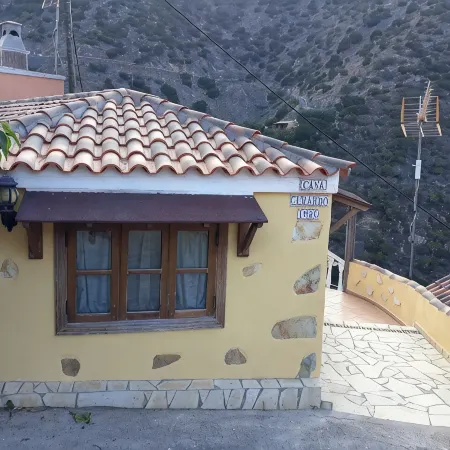 small house but a great atmosphere outside