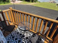 Modern Costa Del Sol Flat Overlooking Pokemouche River, with swimming off dock. Hotels in Gloucester County