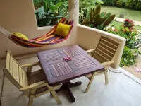 Beautiful 1BR in front of the beach with pool spa restaurant - 2-Star
