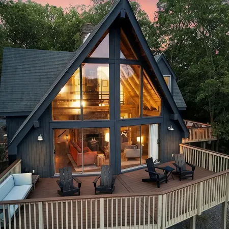 Cozy Chalet in Charming Front Royal with Stunning Views and Refinished Basement!