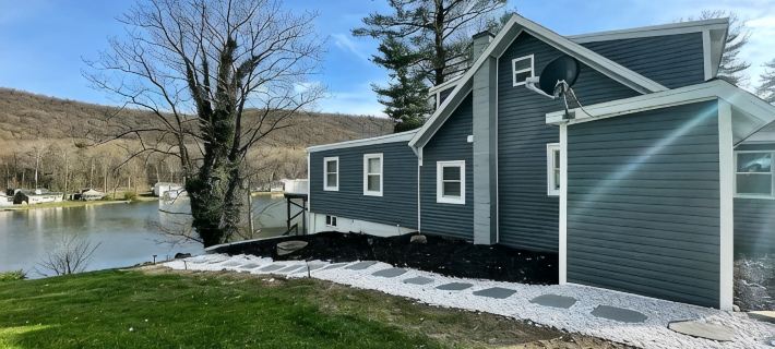 Lake Front Cottage with Fire Pit Terrace Hotels in Schuylkill County