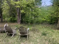 Log cabin, walking distance from Funistrada, LaBecasse, Laker Shakes & Glen Lake - Hytter