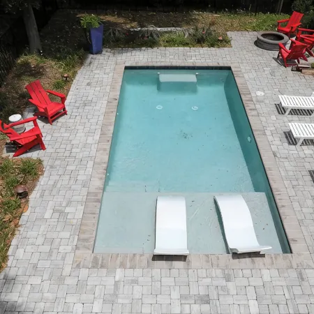 SEABATICAL. Lovely beach house steps to the beach with private pool