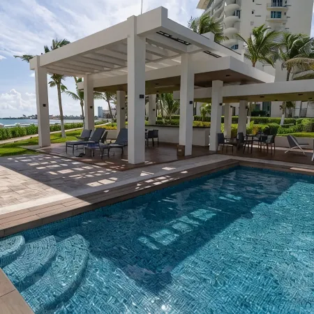 Cancun Ocean Front Family Villa 18  at Villas Nizuc