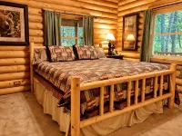 Secluded Mountain Lodge with Game Room