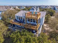 Panoramic Obx 4Bed Luxury w/ 360° Views, Golf, Beach Club, Pool & Cinema Room! - نادي رياضي