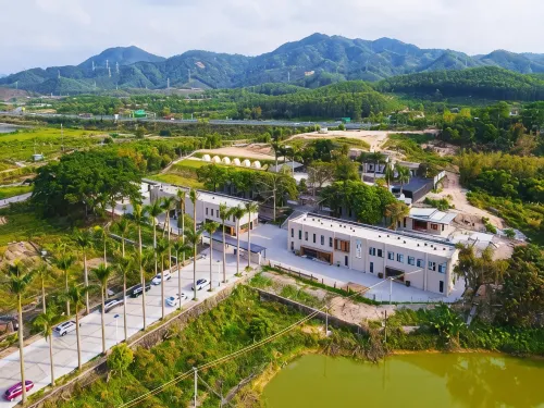 Ganjiayuan · Tianhu Manor - شرفة
