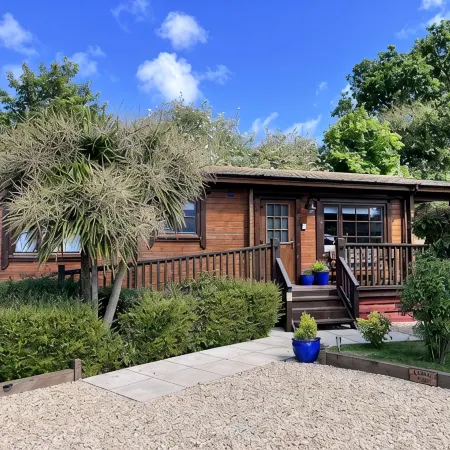 Cherry Lodge, Cedar Springs, Self Catering Log Cabin, Heacham,Close to the Beach