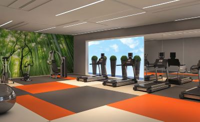 Gym Al Khoory Courtyard Hotel Photo