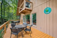 Cozy Lakefront A-Frame Cabin Lake Hartwell Clemson