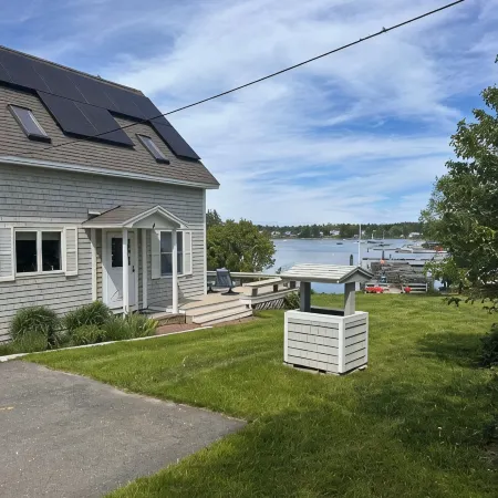 Oceanfront Cape with Dock on Bass Harbor