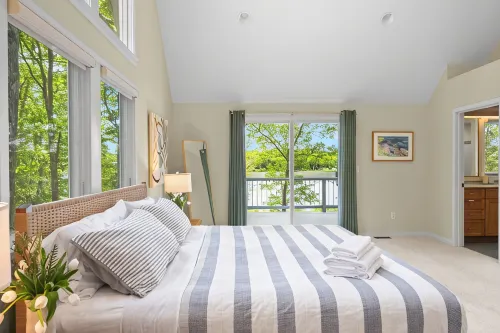 Waterfront Retreat - Tucked in the Woods, Private Dock, Dog-Friendly, Accessible - 4-Star