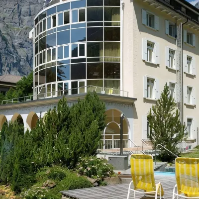 Thermal Hotels & Walliser Alpentherme Leukerbad Hotels near Leukerbad Therme