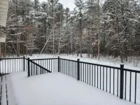 Spacious 5-BR home in Manitowish Waters with pier access on Chain of Lakes.