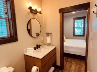 The Swan at Elk Ridge Village cabin 201A with views of Flathead Lake.