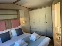 Arum dog friendly caravan on Rockley Park, Poole - balcony