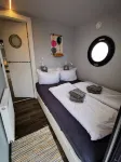 Houseboat Fjord Serina with bio-sauna and roof terrace in Schleswig