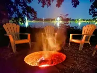 200' of Shoreline for Great Fishing - Park Place on Foot Lake in Willmar MN ウィルマーのホテル
