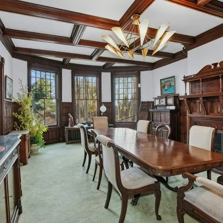 5 bdrm Victorian, built in 1881-With 21 rooms, on a hill on 4 VERY private acres