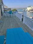 Water front Canal house south end topsail island boatswimdock and beach access - 3-Star