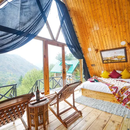 Himalayan Manor A-Frame Cabin