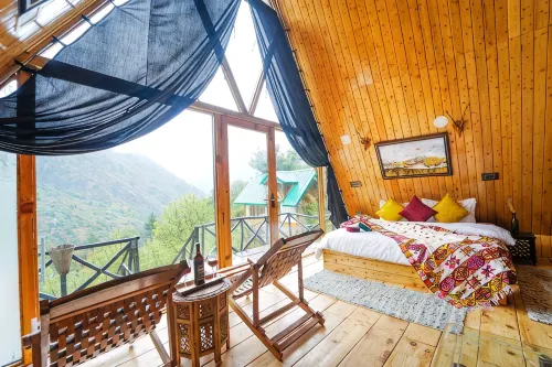 Himalayan Manor A-Frame Cabin - Cho phép mang theo thú cưng