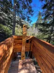 Sand Lake Log Cabin with Hot Tub - Homestays