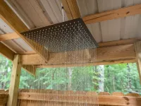 Romantic Cabin Hideaway — Outdoor Rain Shower, Soaking Tub & Fire Pit Hotels in Baldwin County