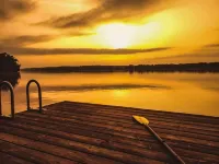Private dock on Kentucky Lake, views of the water from every room in house - 4-Star