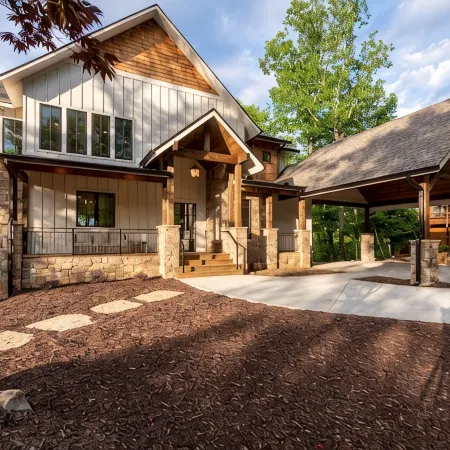 Luxury Mountain Retreat with Panoramic Lake & Blue Ridge Views