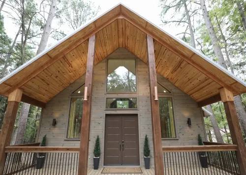Romantic Luxury Cabin w Hot Tub & Fireplace - Minutes to All Local Attractions - 4-Sterne