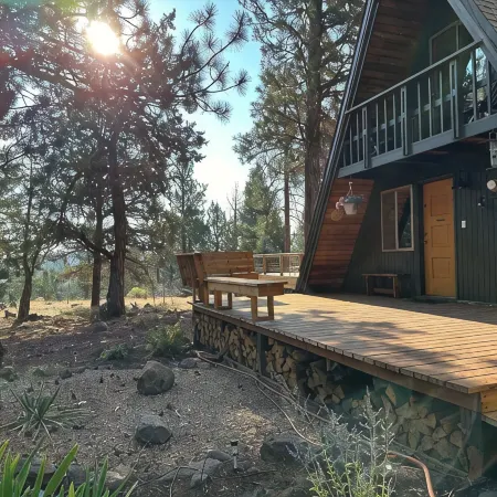 NEW ! Majestic A-Frame on 5 acres!