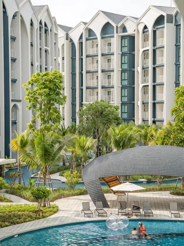 รูปภาพของTitle Halo Holi Day 40m2 King Bed Pool View