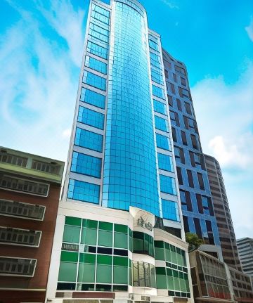 아이클럽 완차이 호텔 로비 인테리어