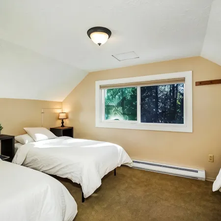 Chalet at the base of Schweitzer Mountain